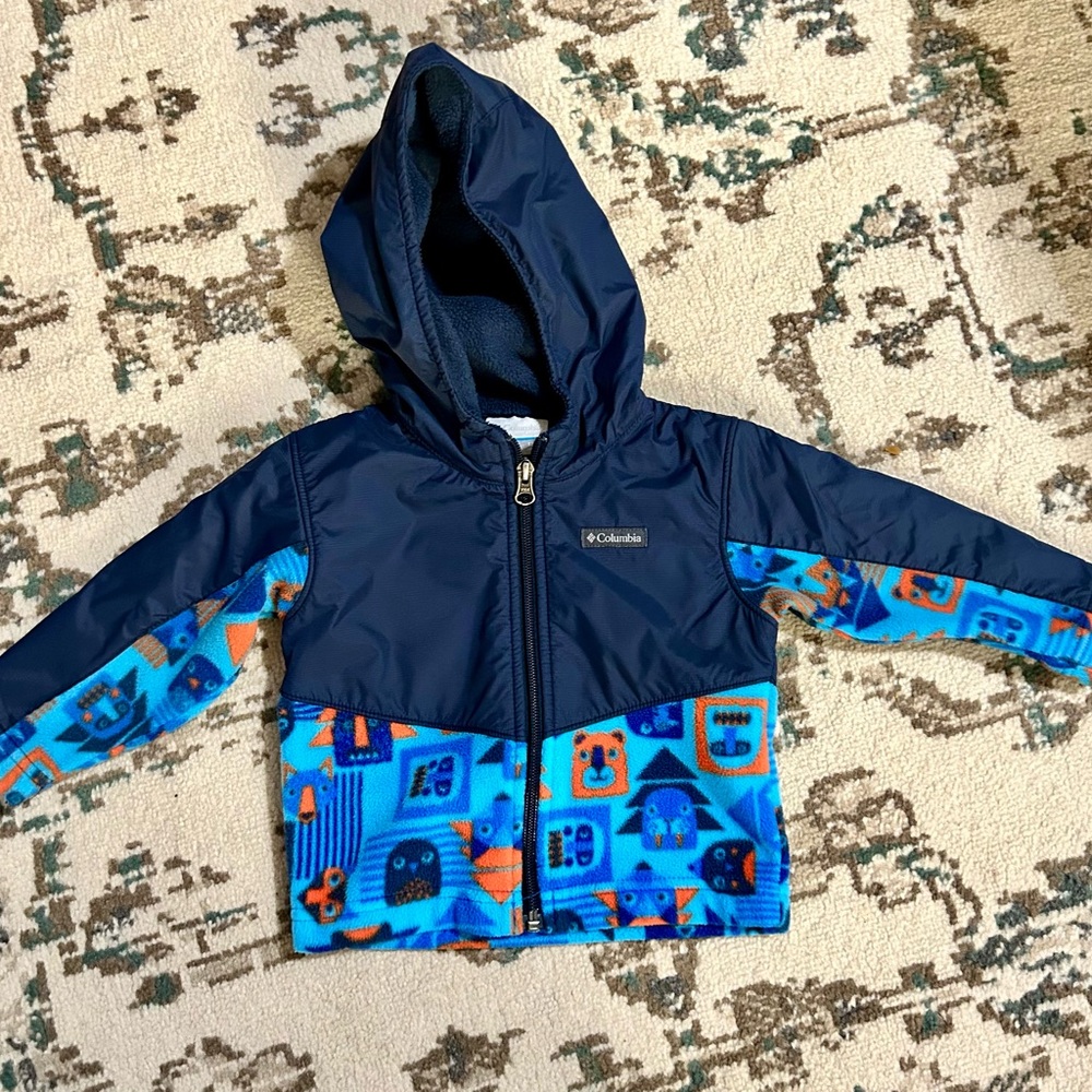 Columbia Charcoal Fleece Jacket
